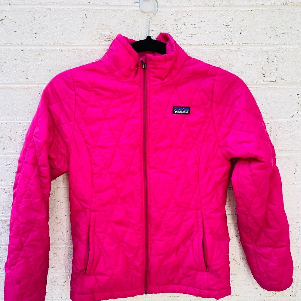 Hot pink Patagonia Jacket